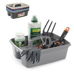 Large Strong Gardening Tidy Organiser Cleaning Caddy Bottle Carrier