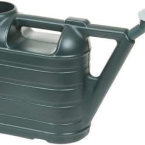 6.5L Litre Watering Can With Rose Strong Plastic Green