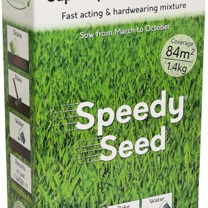 Grass Seed, 1.4KG Premium Quality 84 m2 Coverage for Overseeding