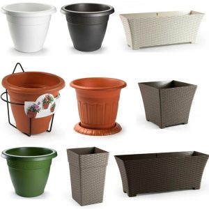 Window Box Plastic Planter Pot Water Base Tray